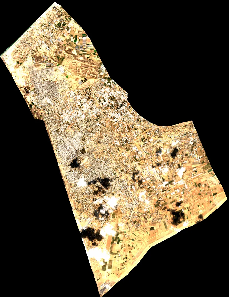 True Color Image - Rafah