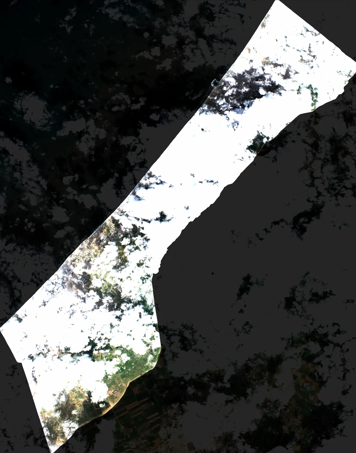 Faded True Color Image