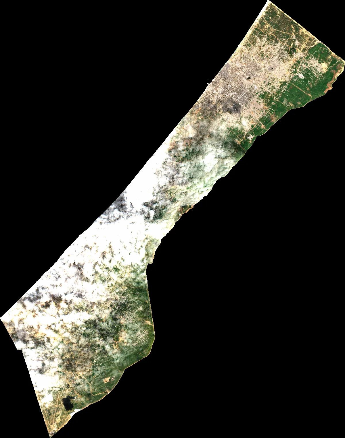 True Color Image - Gaza