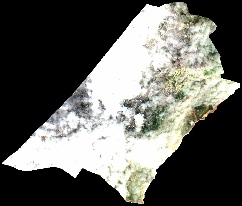 True Color Image - Deir al Balah