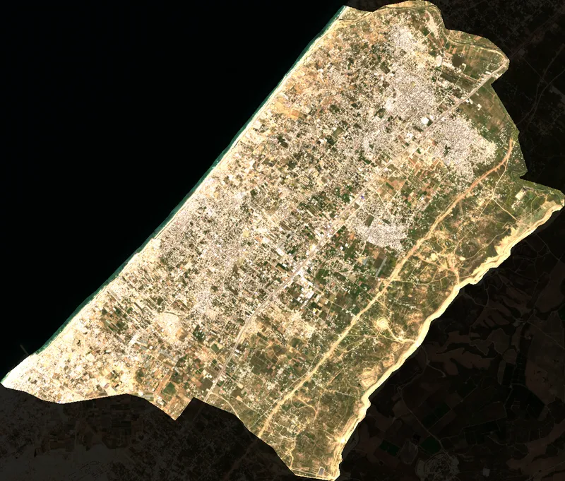 Cloud & Shadow Coverage Overlay - Deir al Balah