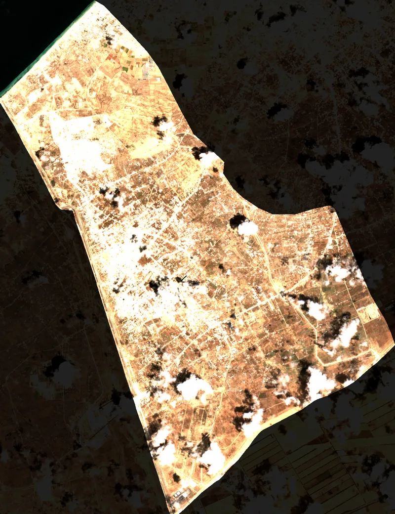 Faded True Color Image - Rafah