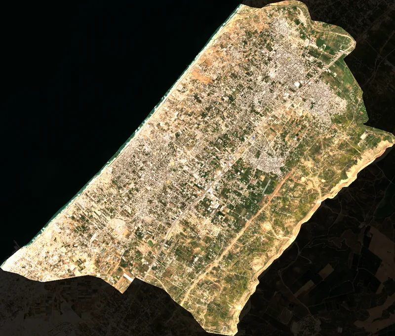 Cloud & Shadow Coverage Overlay - Deir al Balah