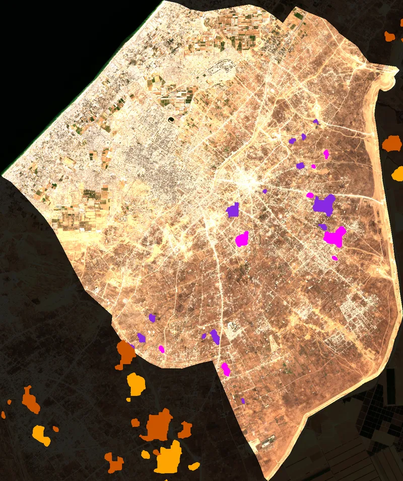 Cloud & Shadow Coverage Overlay - Khan Younis